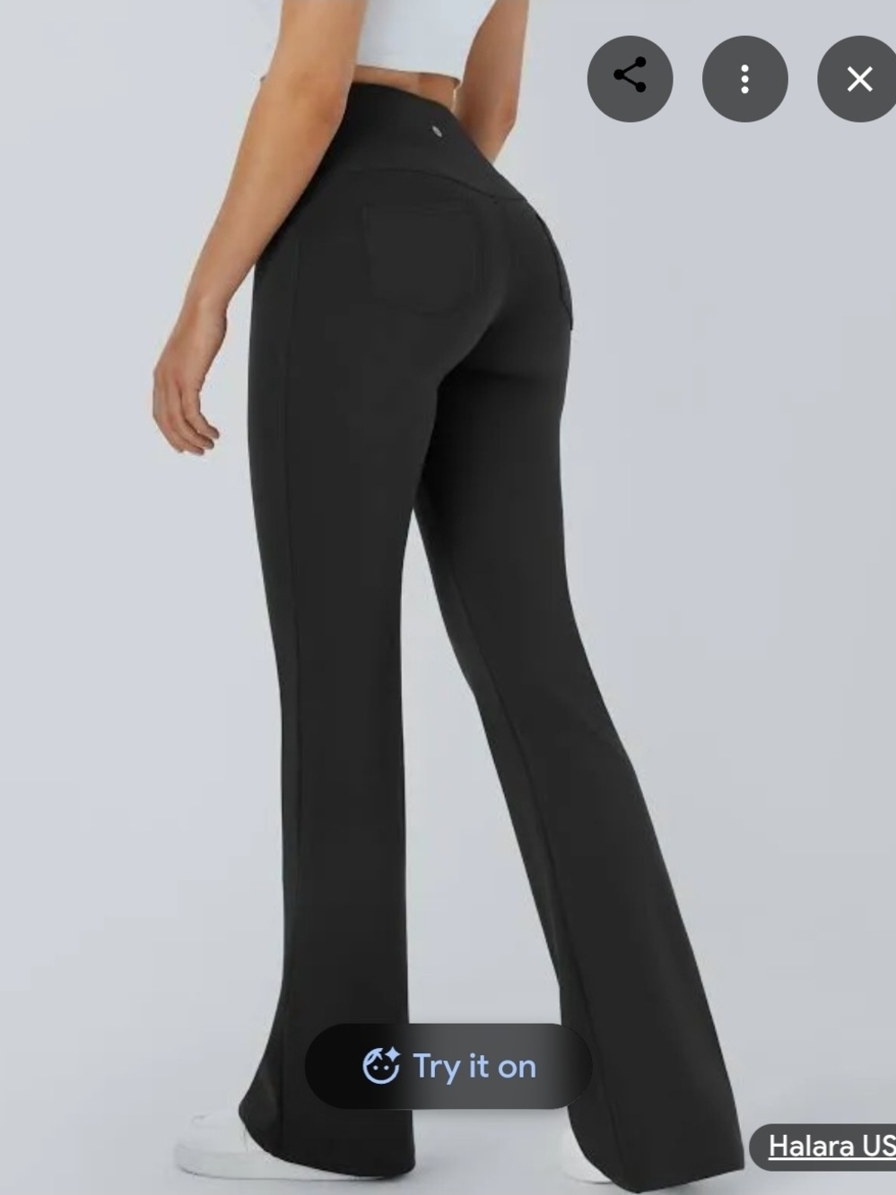 Halara High-Waisted Pocket Flared Yoga Pants